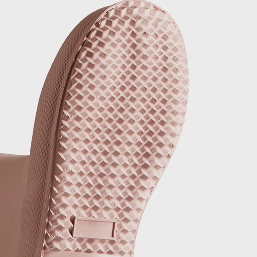 Матовые многоцветные детские нескользящие высокие сапоги