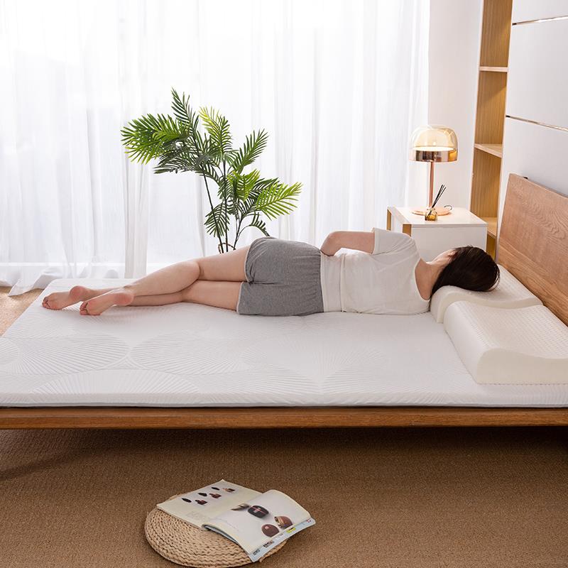 慢回弹记忆棉床垫1.5m褥子加厚学生宿舍单人榻榻米海绵软垫子定制 - 图0