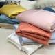 100 pieces of Lanjing Tianshi Summer Cool Quilt Bed Sheet Four-piece Set Solid Color Ice Silk Air Conditioning Quilt Bed Sheet Thin Quilt Summer Quilt