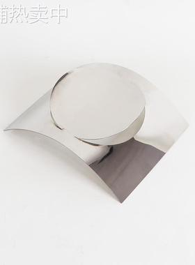 简约创意不锈钢水果盘装饰家居客厅餐桌茶几轻奢软装摆件收纳托盘