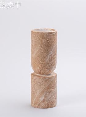 大千新品现代条纹抽象树脂工艺品 设计师家用创意果盘厨房糕点盘