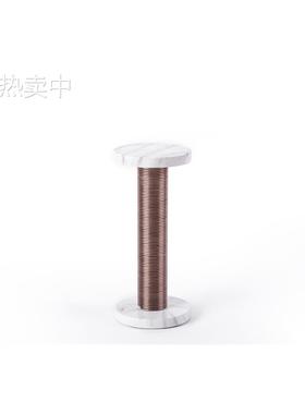 Darchin衣帽间摆件大理石纹铜线线轴摆件