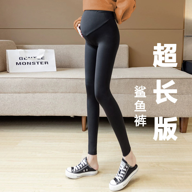 孕妇高个子加长版鲨鱼芭比打底裤 舒威娜孕妇打底裤