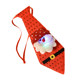 Santa Claus children's tie will shine 2021 new cute boy and girl holiday gift decorative bow tie