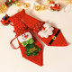 Santa Claus children's tie will shine 2021 new cute boy and girl holiday gift decorative bow tie