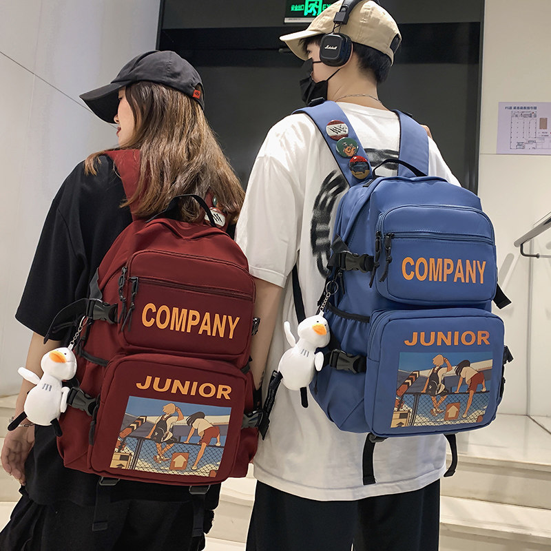 冠军书包男高中生大容量初中生ins 欧瀚双肩背包