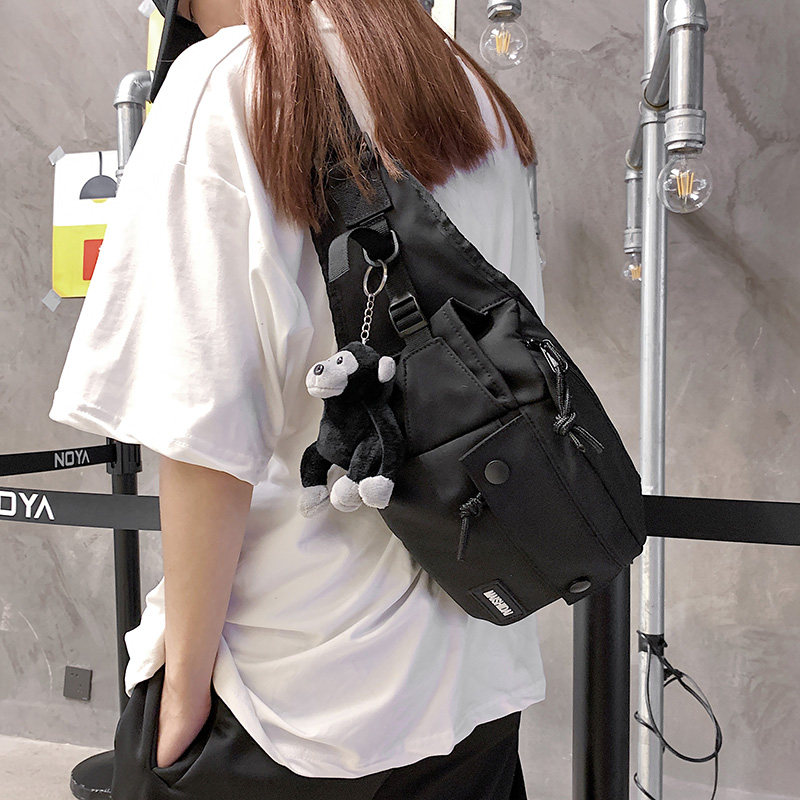 冠军女2021新款学生ins风帆布包 欧瀚女士包袋