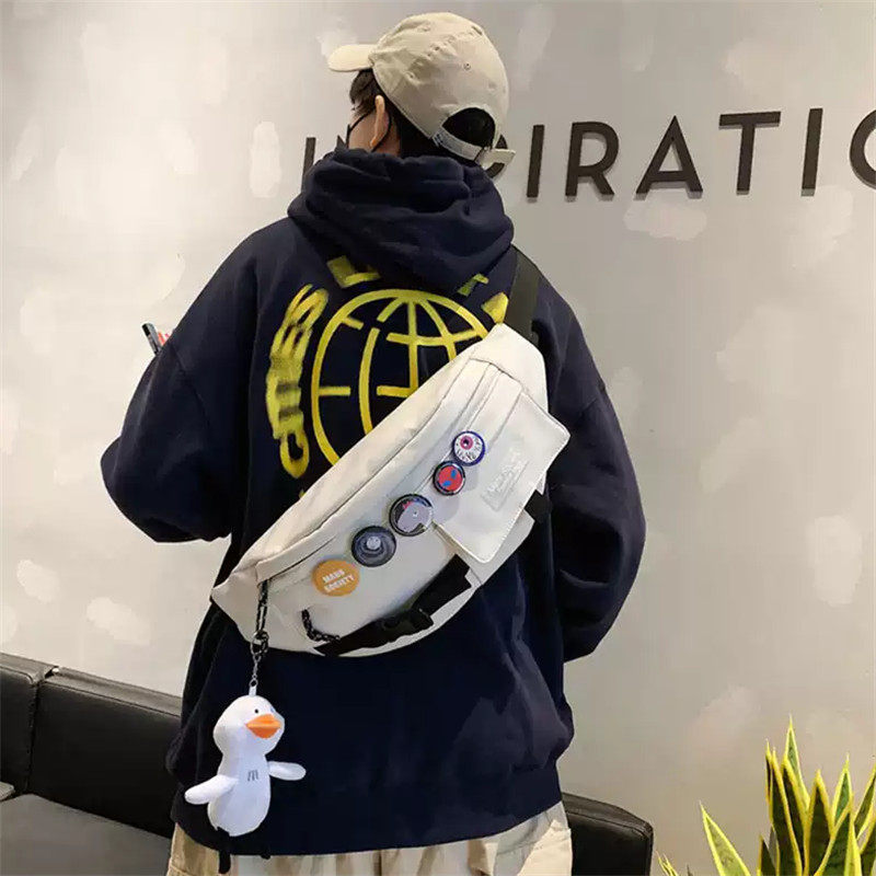 冠军帆布包2021年新款小背包斜挎包 欧瀚男士包袋