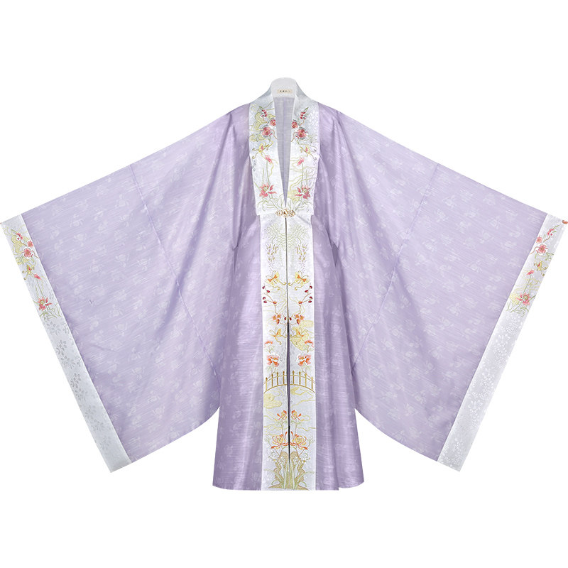 花朝记尽芳菲·满庭芳明制立领汉服 花朝记汉服