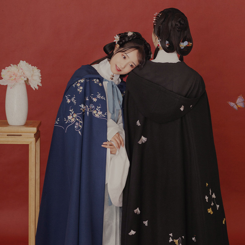 【芝兰玉树斗篷】花朝记汉服银杏百花 花朝记汉服