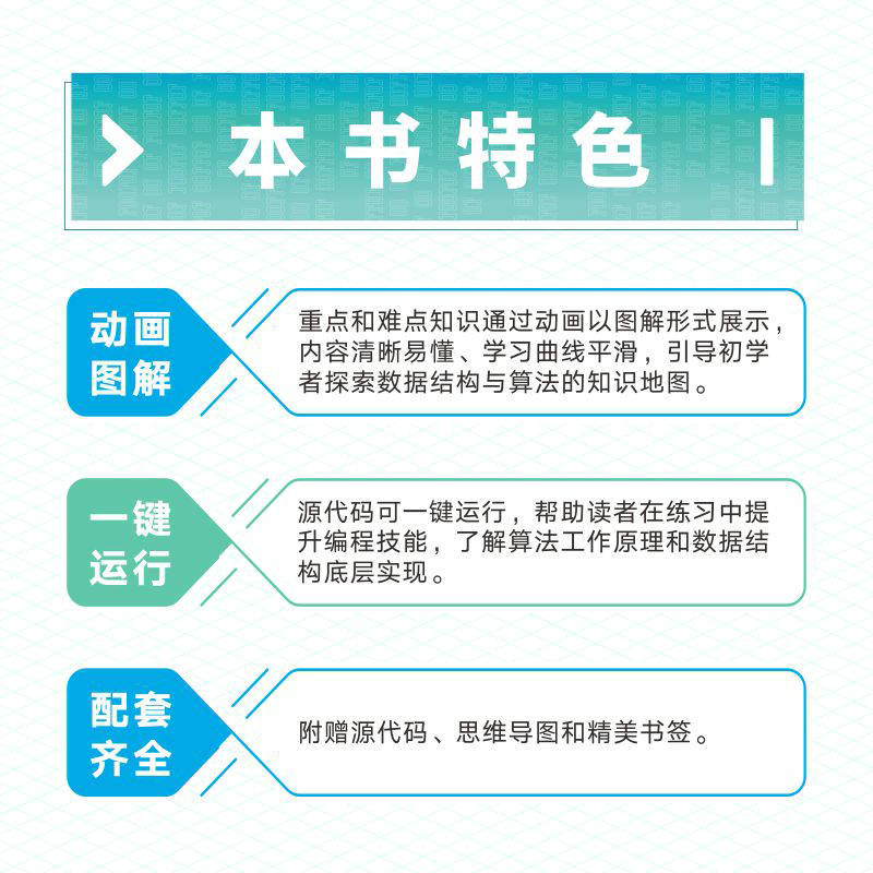 【当当网正版书籍】Hello算法 动画图解、一键运行的数据结构与算法教程，GitHub Star 63.9k！助你快速入门数据结构与算法 - 图2