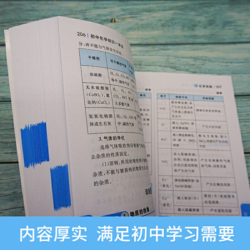 【当当网正版书籍】初中化学知识一本全 9年级适用考纲速读知识速查真题速练依据标准、**考试大纲和各省市**考试说明编写-图1