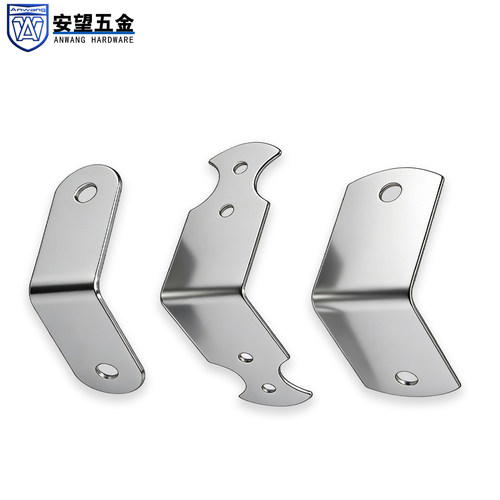 不锈钢包边直角木箱工具箱家具音响包角铁皮三面护角码包边包角 - 图3
