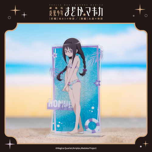 【现货ANIPLEX】魔法少女小圆 剧场版 亚克力流沙立牌 周边 - 图1