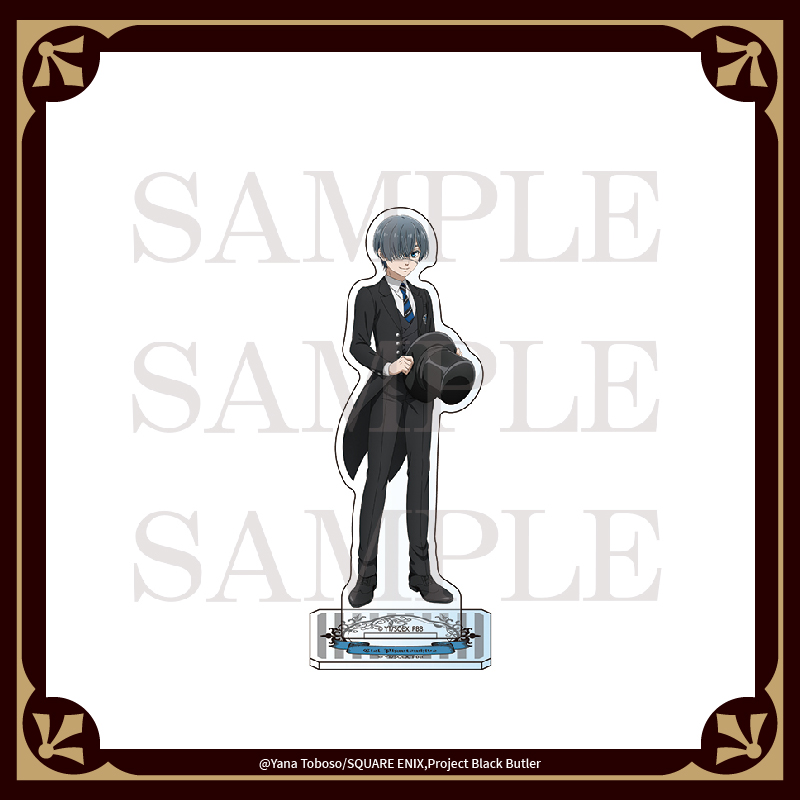 【现货ANIPLEX】黑执事 寄宿学校篇 立牌 锡巴斯查恩西雅尔周边 - 图1