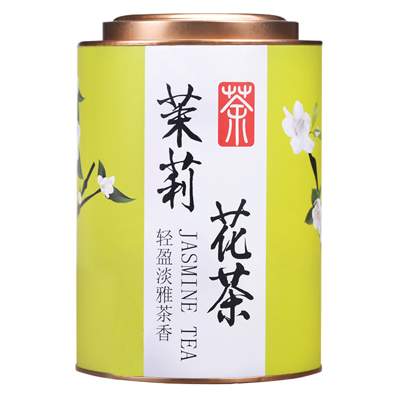 茉莉花茶散装浓香型罐装绿茶叶广西地级特产花草茶叶奶茶餐饮用茶 - 图3