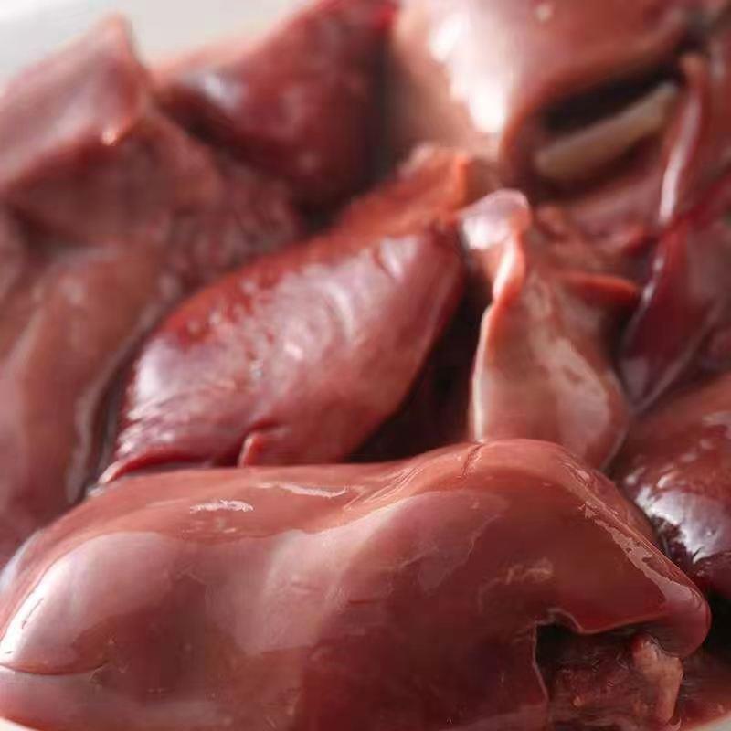 Liuhe Fresh Liuhe Duck Liver Frozen Fresh Halal Food Braised Duck Liver Duck Offal