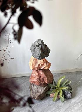 模拟浦黄山景观石泡沫景观石窗口景观石道具摄影商场展示摆件墙面