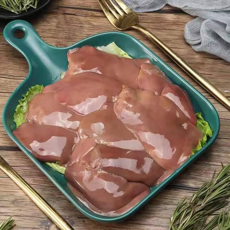 Liuhe Fresh Liuhe Duck Liver Frozen Fresh Halal Food Braised Duck Liver Duck Offal