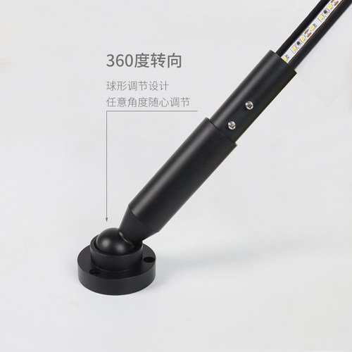 焦距照明网红天际线灯led灯带条客厅无主灯设计师钢带线性洗墙灯 - 图3