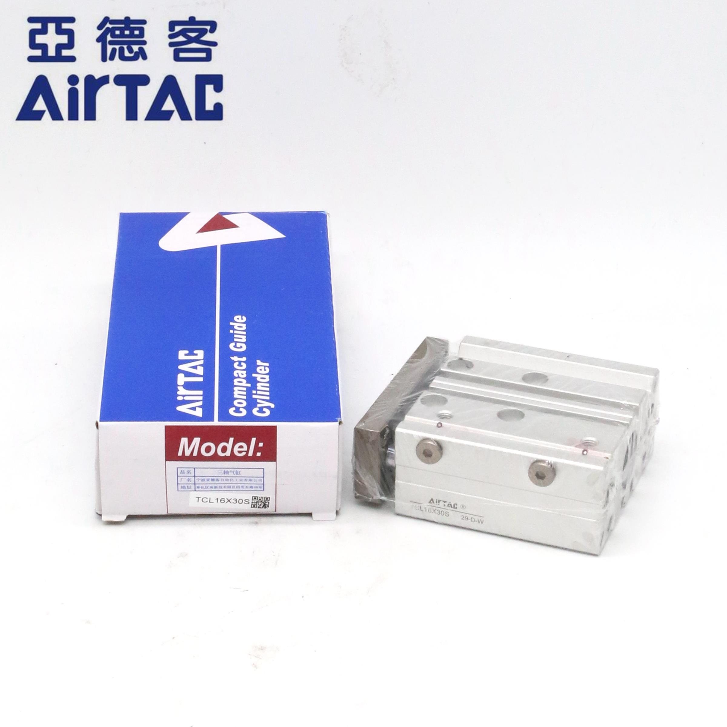 AirTAC原装亚德客 三轴导杆气缸 TCL16X60S TCL16X70S TCL16X75S - 图0