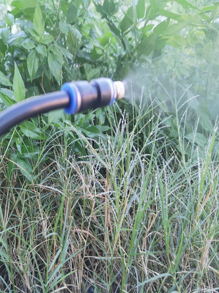 高压雾化喷头围挡微雾降温降尘除尘雨林水陆缸喷雾造景植物铜喷嘴