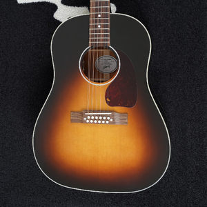 Gibson吉普森J-45 Standard 12-String 12弦全单电箱民谣木吉他