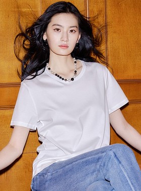 黑曜石玛瑙施家珍珠项链