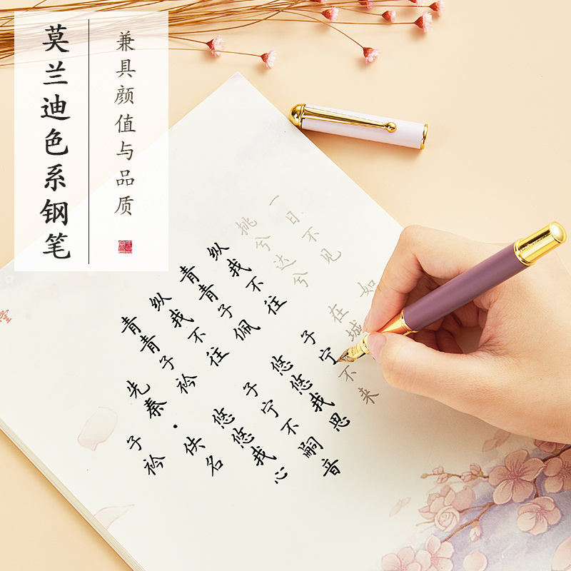 簪花小楷字帖女生字体漂亮清秀古诗词临摹练字帖大学生成人钢笔练字专用成年人字贴籫花楷书成年硬笔书法练字本适合女生练的字帖 - 图2