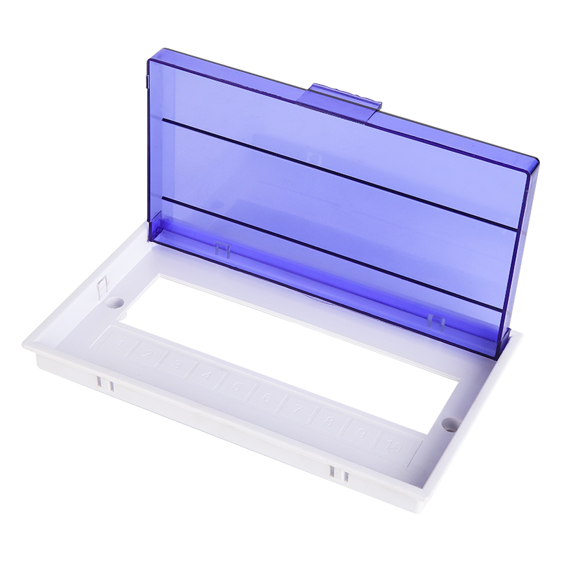 PZ30配电箱塑料面板盖板10/12/15/18/20回路安全防护防尘通用盖子 - 图3