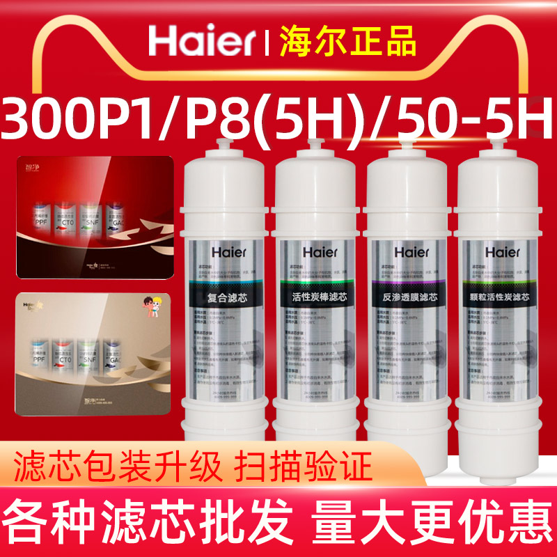 海尔施特劳斯净水器HSNF300P1X/J/P8(5h/50-5H/P5A家用智净机滤芯-图0