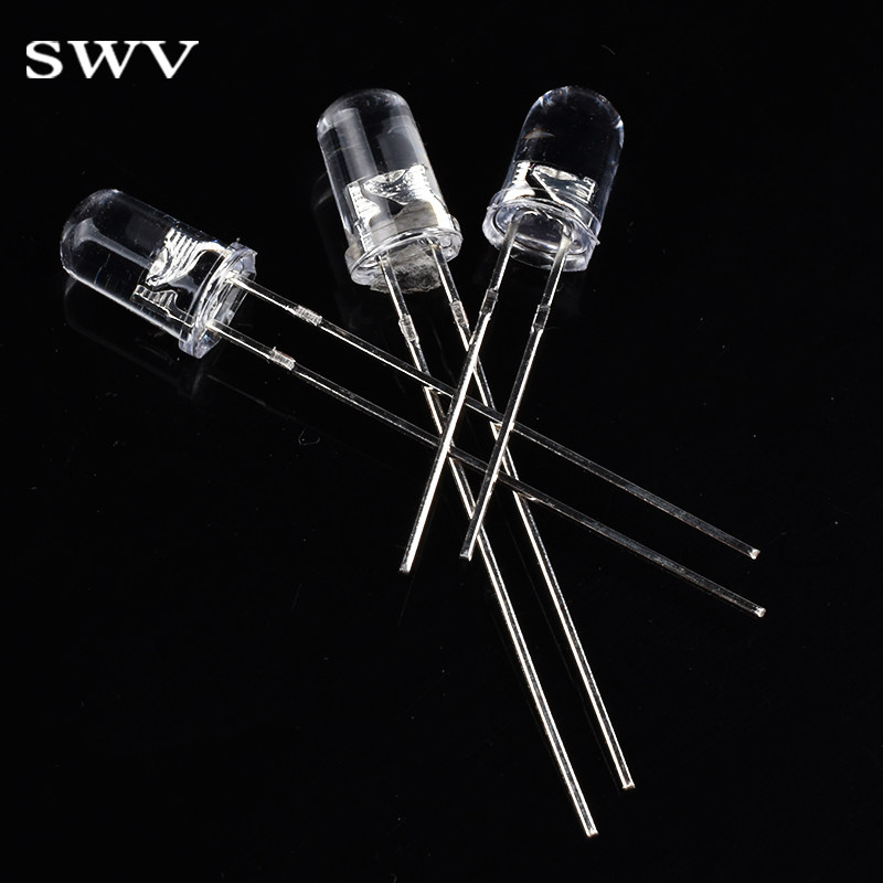 3mm 5mm发光二极管 F3F5 LED灯珠白发白/红绿蓝黄紫粉/色（50只）,淘宝优惠券,粉丝福利购,淘宝优惠卷