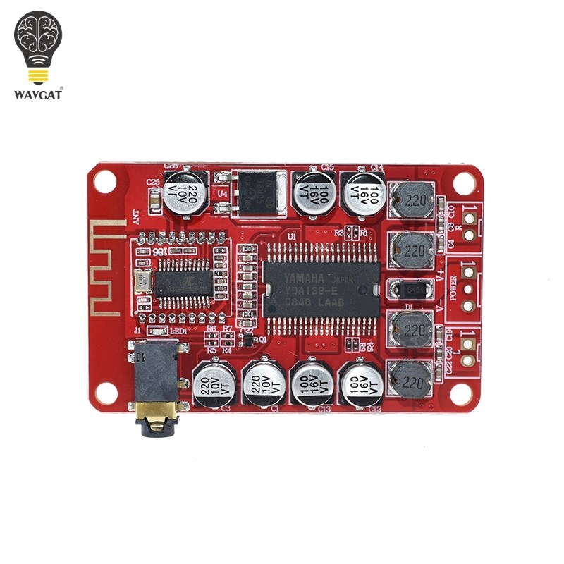 YDA138 2*15W Bluetooth Amplifier Board Module 2.0 Stereo Cla-图1