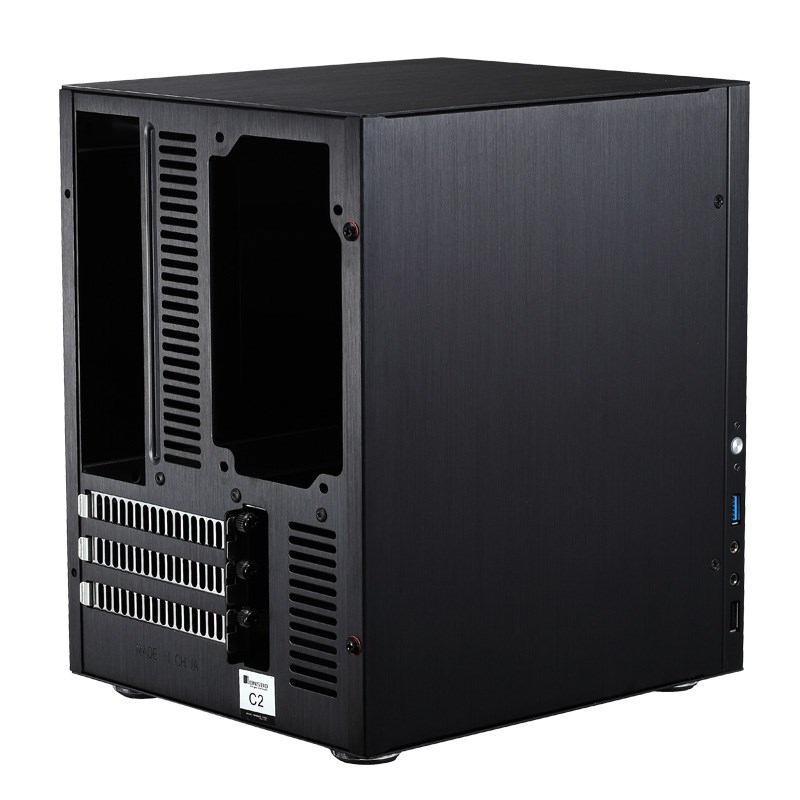 Computer case black C2 aluminum ITX chassis Support ITX mot-图2