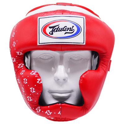 New Nine-Section Dragon Adult Children Full Enclosed Boxing Safety Helmet Monkey Face Palate Taiquan Protective Face Protection Jaw Loose