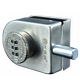 Fearless 304 stainless steel punch-free glass door lock