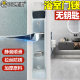 Fearless glossy stainless steel bathroom door lock