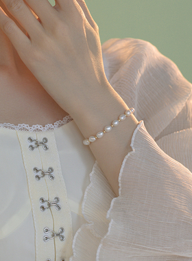 珍珠气质小众设计简约百搭手链