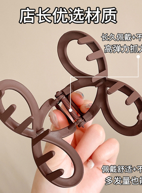 适合发量少的头发夹子后脑勺发夹