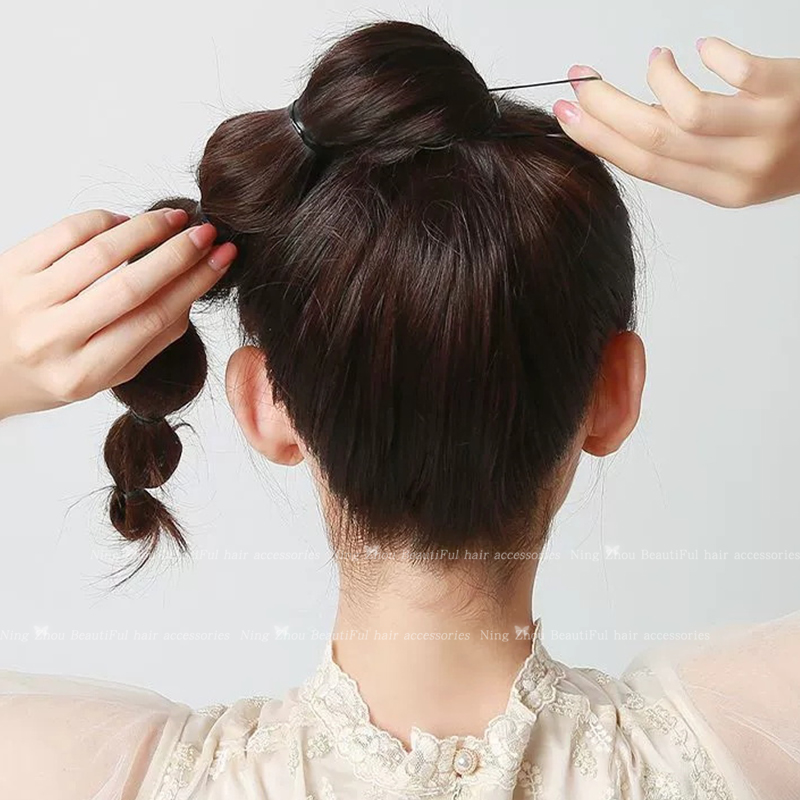 儿童一次性橡皮筋扎头头绳女童宝宝发圈不伤发高弹力耐用发绳皮套 - 图0