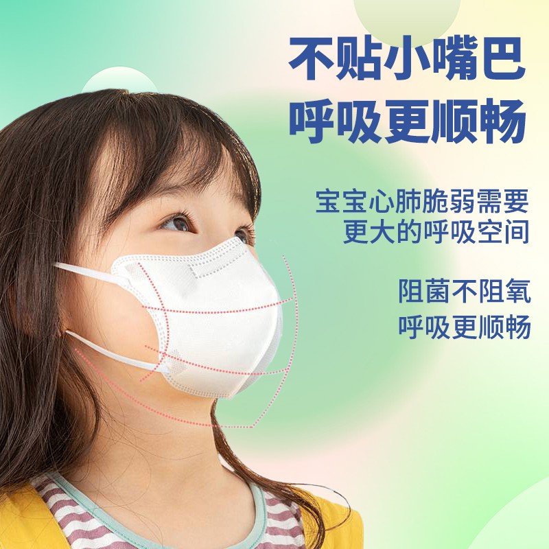 N95型醫用防護口罩兒童醫用n95獨立包裝旗艦店5層防護口罩孩子_宏米迪克多專賣店_醫療器械