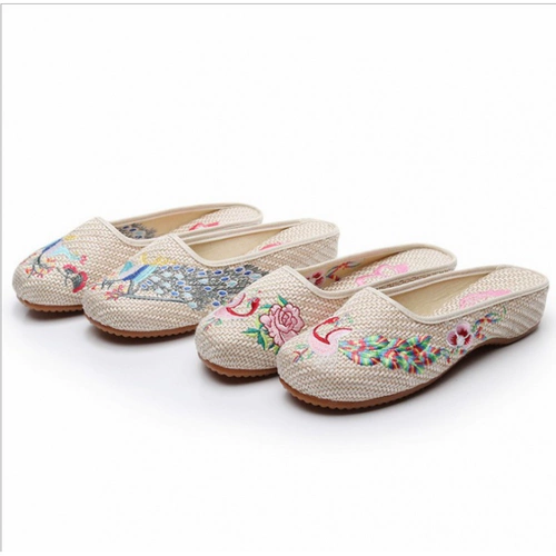 Летнее этническое ханьфу, тапочки, босоножки, этнический стиль