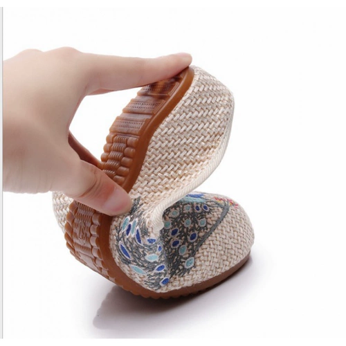 Летнее этническое ханьфу, тапочки, босоножки, этнический стиль