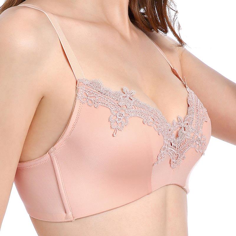 小胸平胸mm上薄下厚性感舒适文胸 奈蝶岚文胸