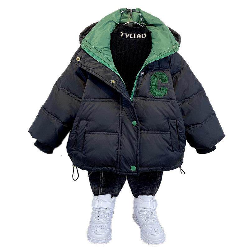 男童加厚羽绒服2024新款儿童韩版冬季白鸭绒棉衣洋气宝宝棉服外套,淘宝优惠券,粉丝福利购,淘宝优惠卷