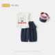 Girls Summer Suit 2026 ຮູບແບບໃຫມ່ເປັນເອກະລັກແລະງາມເດັກນ້ອຍ Huge ຄົນອັບເດດ: ຄົນອັບເດດ: ຕາເວັນຕົກເຄື່ອງນຸ່ງແບບເກົາຫລີ outfits