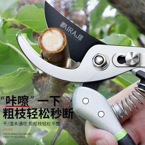 艾瑞泽修枝剪园艺剪刀园林修剪果树修枝专用剪刀花艺剪手动农具【 - 图2