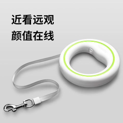 萌王星宠物狗狗牵引绳自动可伸缩中小型犬遛狗绳泰迪专用品小狗链-图1
