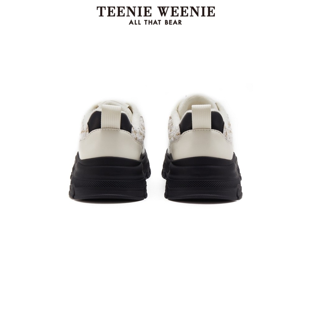 TeenieWeenie小熊奥莱简约老爹鞋冬季小香风加绒保暖气质女鞋,淘宝优惠券,粉丝福利购,淘宝优惠卷