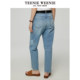 TeenieWeenie ຫມີ jeans ຂອງແມ່ຍິງພາກຮຽນ spring ແລະ summer ຄົນອັບເດດ: ອາເມລິກາການອອກແບບສ່ວນບຸກຄົນ Ripped Pants ຍາວ